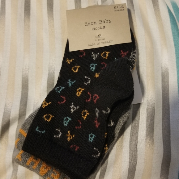 zara baby socks